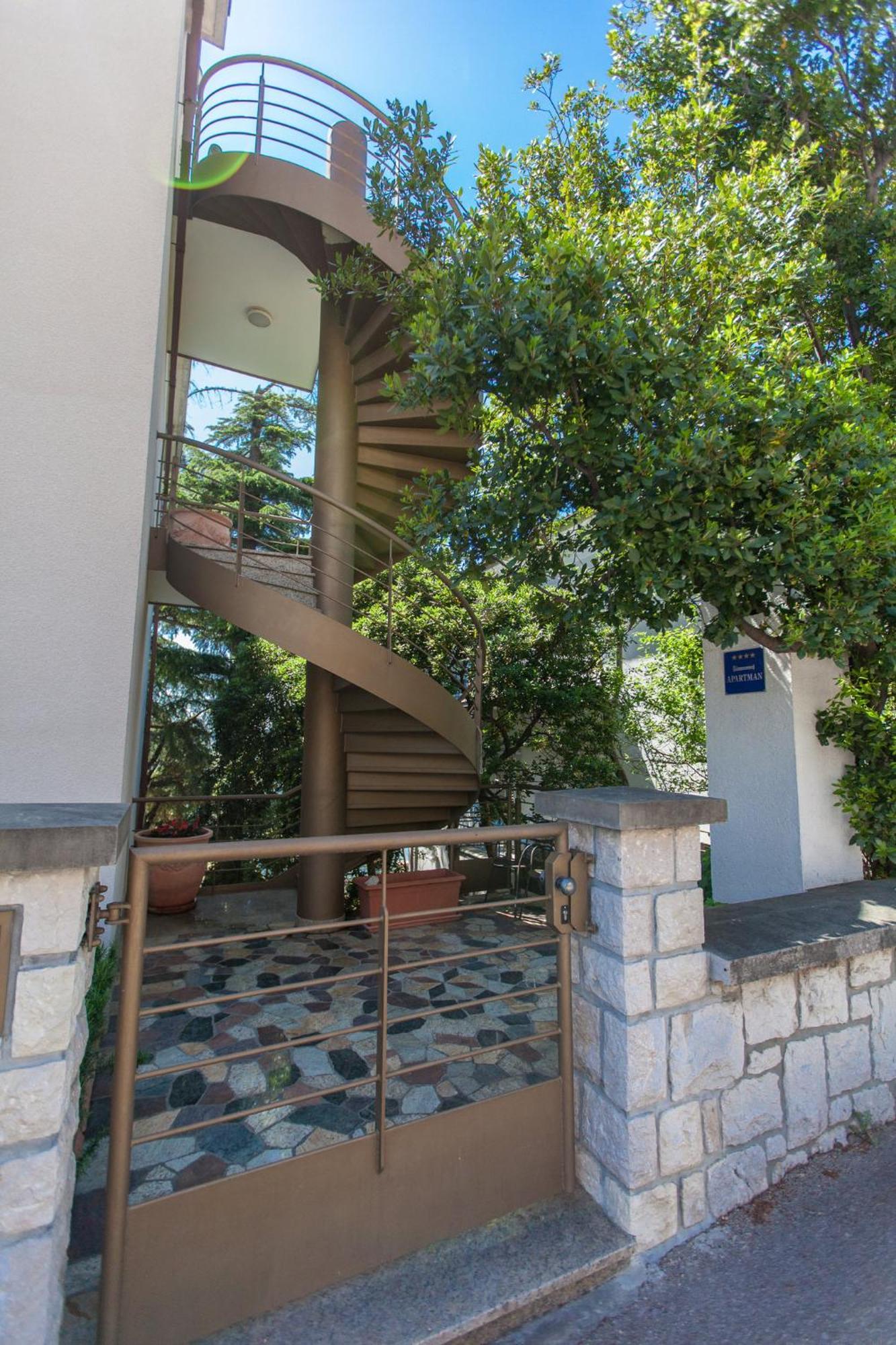 Villa Maslina Apartments Crikvenica Esterno foto